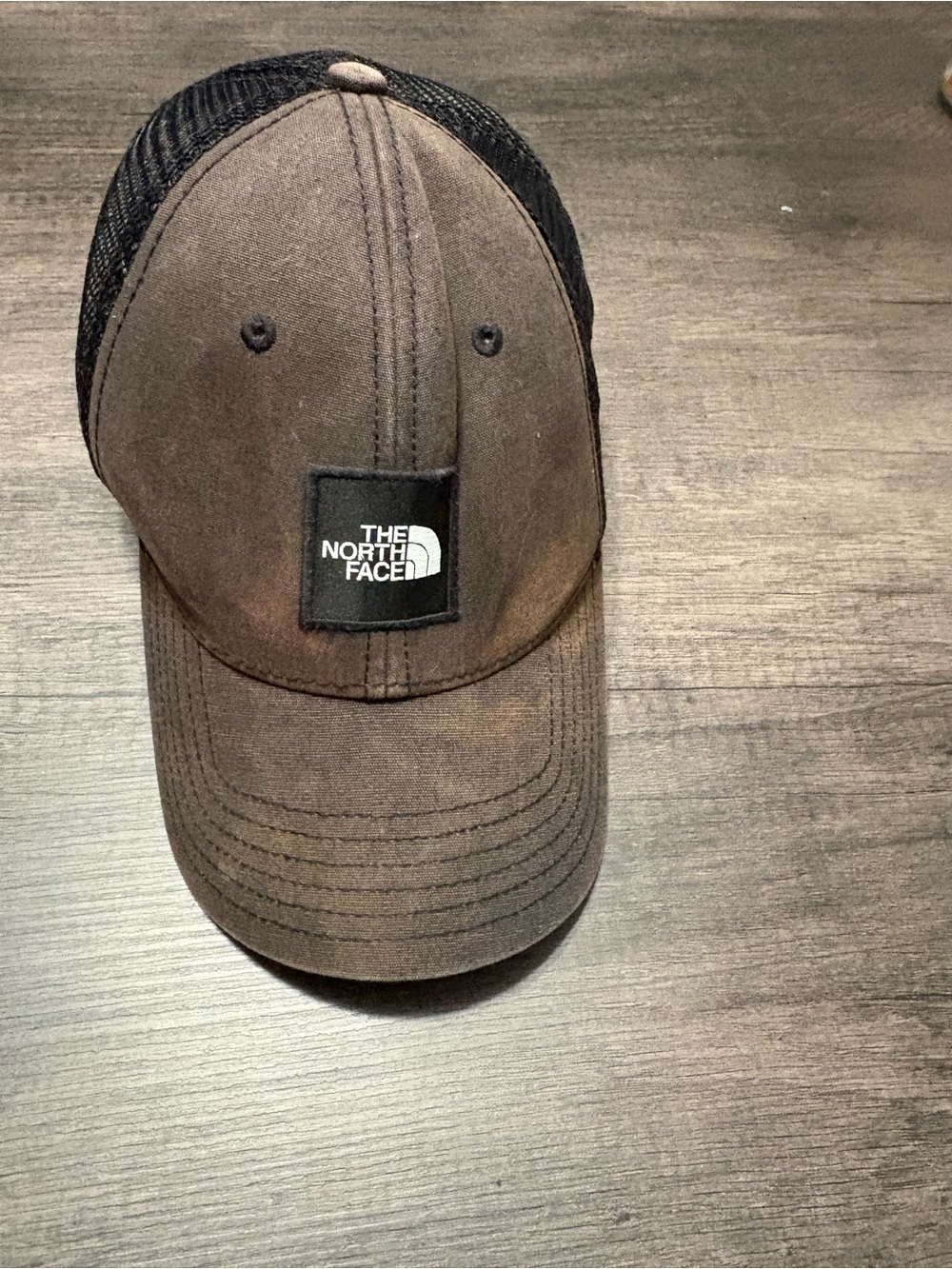 The North Face Brown and Black Mesh Baseball Cap